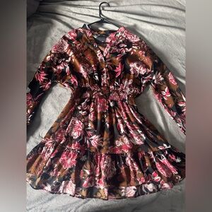 Zara Multicolor Floral Dress